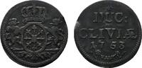 Brandenburg-Preu&szlig;en Cu Deut 1753 Kleve Friedrich II. 1740-1786 Kl. Randf... 25,00 EUR  zzgl. 3,00 EUR Versand