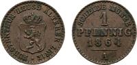 Reuss, &auml;ltere Linie zu Obergreiz Cu Pfennig 1864 A Heinrich XXII. 1859-1... 20,00 EUR  zzgl. 3,00 EUR Versand