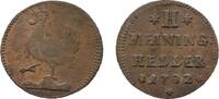 Sachsen-Meiningen Cu Heller 1702 Meiningen Bernhard 1680-1706 Fast sehr ... 25,00 EUR  zzgl. 3,00 EUR Versand