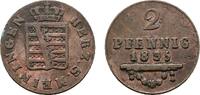 Sachsen-Meiningen Cu 2 Pfennig 1835 Bernhard Erich Freund 1803-1866 Selt... 35,00 EUR  zzgl. 3,00 EUR Versand
