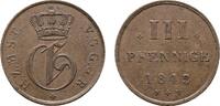 Mecklenburg-Strelitz Cu 3 Pfennig 1845 FN Georg 1816-1860 Sehr sch&ouml;n - v... 25,00 EUR  zzgl. 3,00 EUR Versand