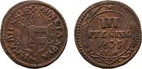 Mecklenburg-Wismar, Stadt Cu 3 Pfennig 1835 ICM Winz. Kratzer, sehr sch&ouml;... 25,00 EUR  zzgl. 3,00 EUR Versand