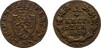 Nassau Cu 1/4 Kreuzer 1819 Z Wilhelm 1816-1839 Fast vorz&uuml;glich 15,00 EUR  zzgl. 3,00 EUR Versand