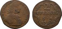 Mainz, Erzbistum Cu 2 Pfennig 1760 Erfurt Johann Friedrich Karl Graf von... 15,00 EUR  zzgl. 3,00 EUR Versand