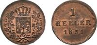Bayern Cu Heller Maximilian II. 1848-1864 -