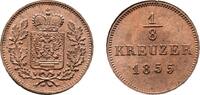 Schwarzburg-Rudolstadt Cu 1/8 Kreuzer 1855 Friedrich G&uuml;nther 1807-1867 P... 85,00 EUR  zzgl. 3,00 EUR Versand