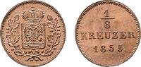Schwarzburg-Rudolstadt Cu 1/8 Kreuzer 1855 Friedrich G&uuml;nther 1807-1867 P... 85,00 EUR  zzgl. 3,00 EUR Versand