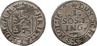 Schleswig-Holstein-Gottorp Sechsling Christian Albrecht 1659-1694 -