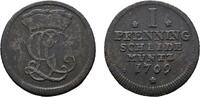 Braunschweig-Calenberg-Hannover Cu Pfennig Georg Ludwig 1698-1714 -