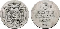 Waldeck 1/3 Taler Georg Heinrich 1813-1845 -