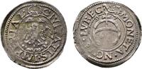 L&uuml;beck, Stadt Sechsling (1/64 Taler) 1597 Von gro&szlig;er Seltenheit. Pr&auml;gesc... 95,00 EUR  zzgl. 3,00 EUR Versand