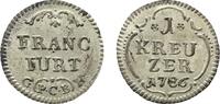 Frankfurt, Stadt Kreuzer 1786 Vorz&uuml;glich - Stempelglanz 65,00 EUR  zzgl. 3,00 EUR Versand