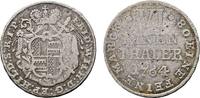 Hildesheim, Bistum 1/6 Taler 1764 ohne M&uuml;nzzeichen Friedrich Wilhelm von... 25,00 EUR  zzgl. 3,00 EUR Versand