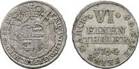 Hildesheim, Bistum 1/6 Taler 1764 ohne M&uuml;nzzeichen Friedrich Wilhelm von... 65,00 EUR  zzgl. 3,00 EUR Versand