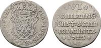 Schleswig-Holstein-Gottorp 6 Schilling Karl Friedrich 1702-1739 -