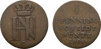 Westfalen, Königreich Cu Pfennig Hieronymus Napoleon 1807-1813 -