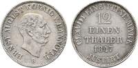 Braunschweig-Calenberg-Hannover 1/12 Taler Ernst August 1837-1851 -