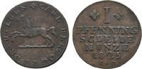Braunschweig-Wolfenbüttel Cu Pfennig Karl 1815-1830 -
