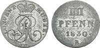 Braunschweig-Calenberg-Hannover 4 Pfennig Georg IV. 1820-1830 -
