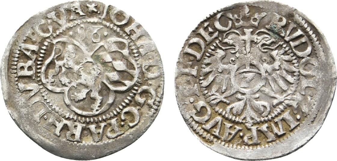 PfalzZweibrücken 2 Kreuzer 1586 Zweibrücken Johann I. 15691604 Sehr