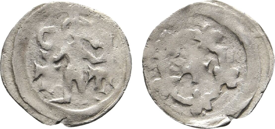 BrandenburgPreußen Pfennig Otto VIII., der Faule 13651373 Selten. Kl