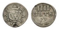 Braunschweig-Lüneburg-Celle 4 Gute Pfennige Georg Wilhelm 1665-1705 -
