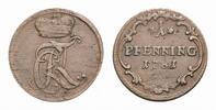 Löwenstein-Wertheim-Rochefort Cu Pfennig Karl Thomas 1735-1789