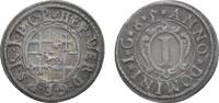 Paderborn, Bistum Cu Pfennig Hermann Werner von Metternich 1683-1704 -
