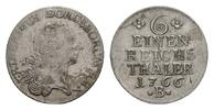 Brandenburg-Preußen 1/6 Taler Friedrich II. 1740-1786 -