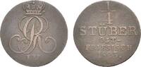Braunschweig-Calenberg-Hannover Cu 1/4 Stüber Georg IV. 1820-1830 -