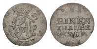 Mecklenburg-Strelitz 1/6 Taler Adolf Friedrich IV. 1752-1794