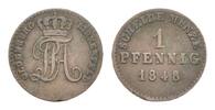 Oldenburg Cu Pfennig Paul Friedrich August 1829-1853