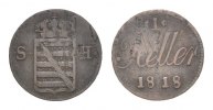 Sachsen-Hildburghausen Cu Heller Friedrich 1784-1826