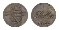 Sachsen-Hildburghausen Cu Heller Friedrich 1784-1826
