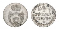 Schaumburg-Lippe 4 Pfennig Georg Wilhelm 1807-1860