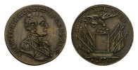 Brandenburg-Preußen Messingjeton Friedrich Wilhelm IV. 1840-1861 -