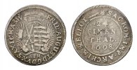 Sachsen-Albertinische Linie 1/24 Taler Friedrich August I. 1694-1733 -