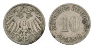 Kleinmünzen 10 Pfennig -