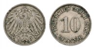 Kleinmünzen 10 Pfennig -
