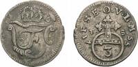 Sachsen-Weimar-Eisenach 3 Pfennig Friedrich III. von Gotha-Altenburg, als Vormund 1749-1755