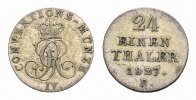 Braunschweig-Calenberg-Hannover 1/24 Taler Georg IV. 1820-1830 -