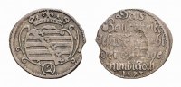 Sachsen-Neu-Gotha 2 Pfennig Ernst der Fromme 1640-1675