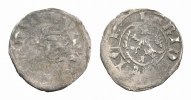 Pfalz-Oberpfalz Pfennig auf Würzburger Schlag Otto V. und / oder Friedrich I. 1376-1379-1384