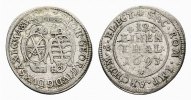 Sachsen-Albertinische Linie 1/12 Taler Johann Georg IV. 1691-1694