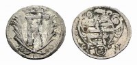 Sachsen-Gotha-Altenburg 3 Pfennig Friedrich I. 1675-1691
