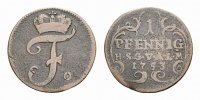 Sachsen-Gotha-Altenburg Cu Pfennig Friedrich III. 1732-1772