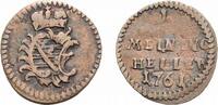 Sachsen-Meiningen Cu Heller Anton Ulrich 1746-1763