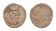 Sachsen-Meiningen Cu Heller Anton Ulrich 1746-1763