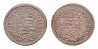Sachsen-Gotha-Altenburg Cu Heller Friedrich II. 1691-1732