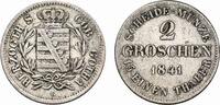 Sachsen-Coburg-Gotha 2 Groschen Ernst I. 1826-1844